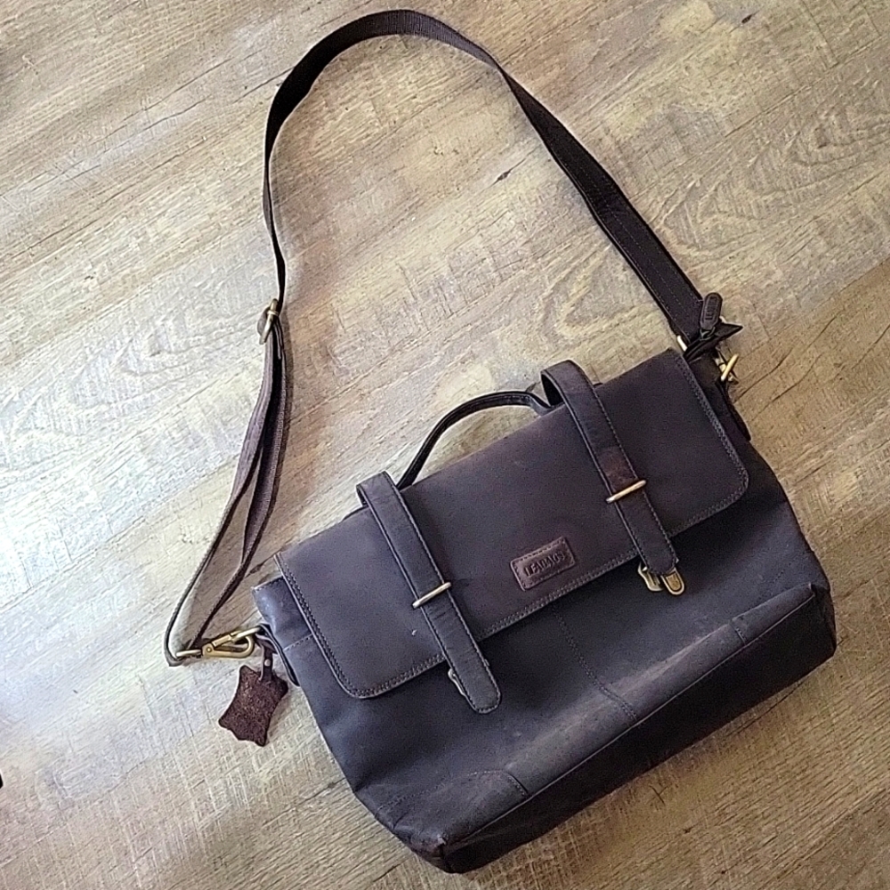 Leabags messenger bag leather